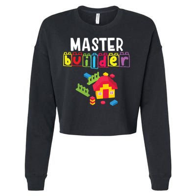 Master Builder Building Blocks Brick Builders Toys Gift Cropped Pullover Crew