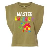 Master Builder Building Blocks Brick Builders Toys Gift Garment-Dyed Women's Muscle Tee