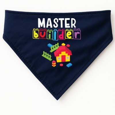 Master Builder Building Blocks Brick Builders Toys Gift USA-Made Doggie Bandana