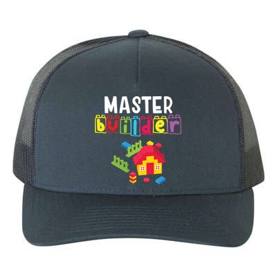 Master Builder Building Blocks Brick Builders Toys Gift Yupoong Adult 5-Panel Trucker Hat