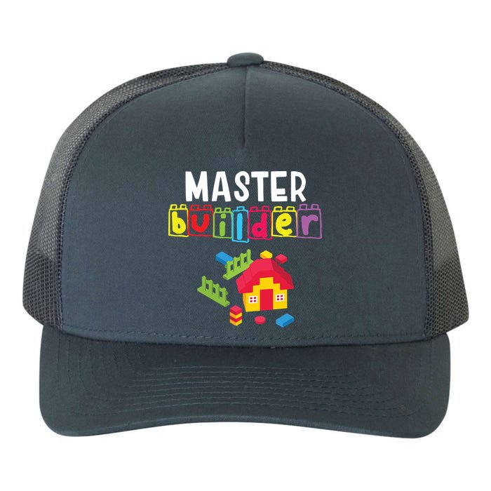 Master Builder Building Blocks Brick Builders Toys Gift Yupoong Adult 5-Panel Trucker Hat