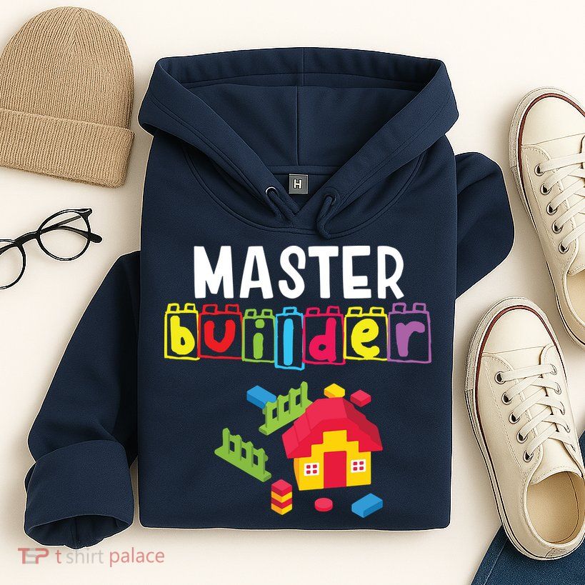 Master Builder Building Blocks Brick Builders Toys Gift Hoodie