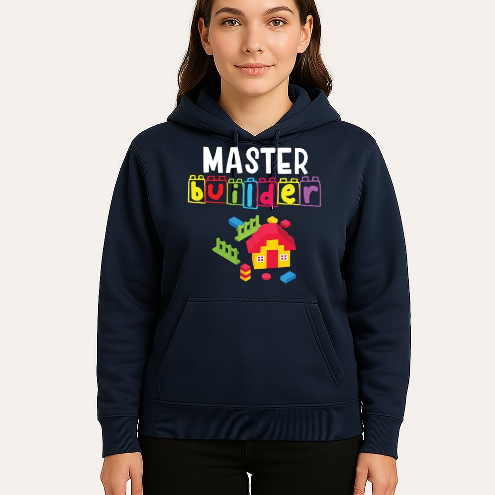 Master Builder Building Blocks Brick Builders Toys Gift Hoodie