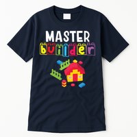 Master Builder Building Blocks Brick Builders Toys Gift Tall T-Shirt