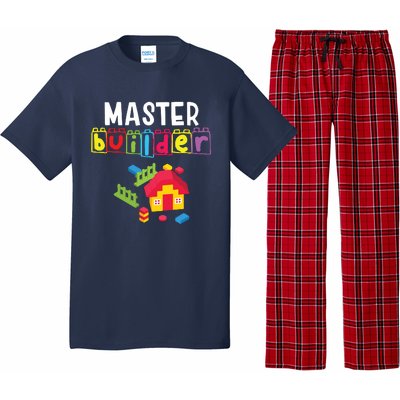 Master Builder Building Blocks Brick Builders Toys Gift Pajama Set