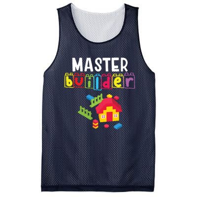 Master Builder Building Blocks Brick Builders Toys Gift Mesh Reversible Basketball Jersey Tank