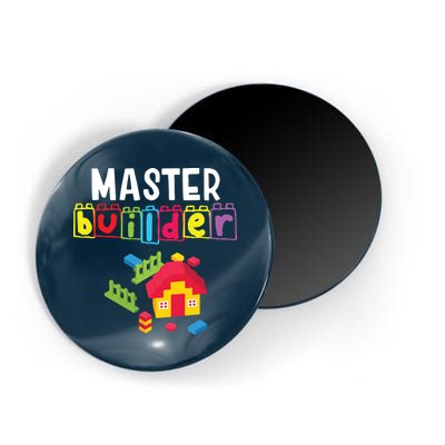 Master Builder Building Blocks Brick Builders Toys Gift Magnet