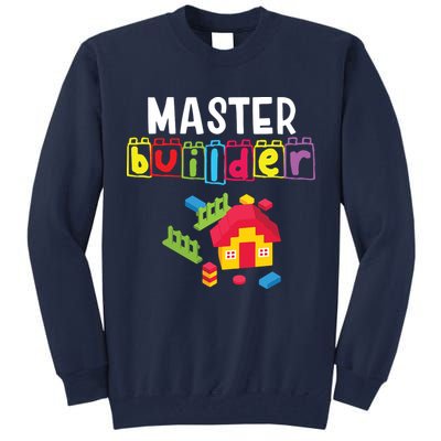 Master Builder Building Blocks Brick Builders Toys Gift Tall Sweatshirt