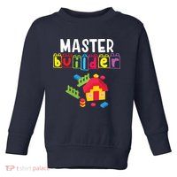 Master Builder Building Blocks Brick Builders Toys Gift Toddler Sweatshirt