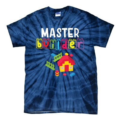 Master Builder Building Blocks Brick Builders Toys Gift Tie-Dye T-Shirt