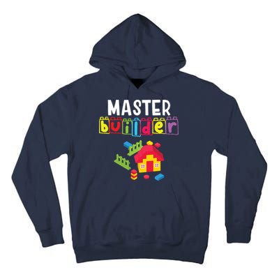 Master Builder Building Blocks Brick Builders Toys Gift Tall Hoodie