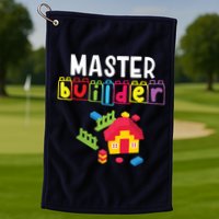 Master Builder Building Blocks Brick Builders Toys Gift Golf Towel