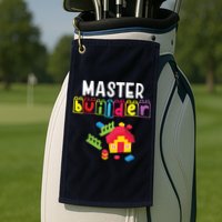 Master Builder Building Blocks Brick Builders Toys Gift Golf Towel