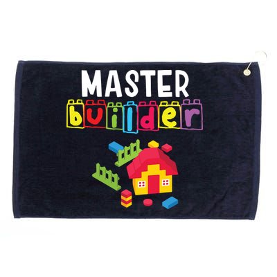 Master Builder Building Blocks Brick Builders Toys Gift Grommeted Golf Towel