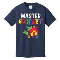 Master Builder Building Blocks Brick Builders Toys Gift Kids T-Shirt