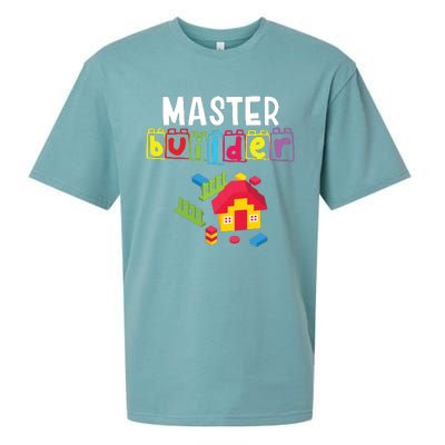 Master Builder Building Blocks Brick Builders Toys Gift Sueded Cloud Jersey T-Shirt