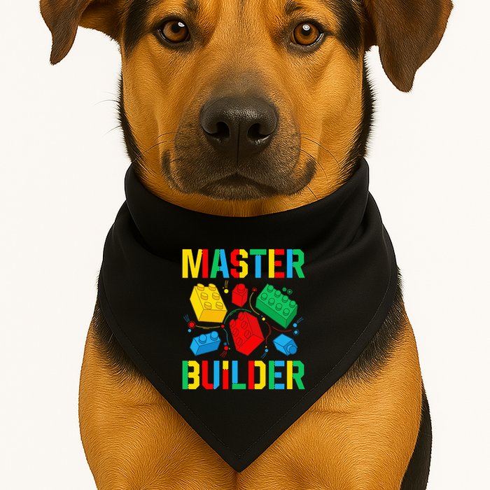 Master Builder Building Blocks Brick Toy Master Builder USA-Made Doggie Bandana