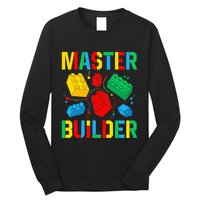 Master Builder Building Blocks Brick Toy Master Builder Long Sleeve Shirt