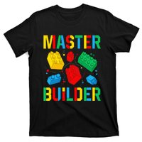 Master Builder Building Blocks Brick Toy Master Builder T-Shirt