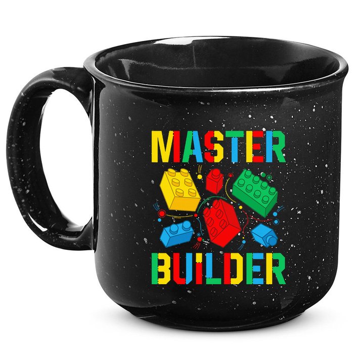 Master Builder Building Blocks Brick Toy Master Builder 15oz Campfire Ceramic Mug