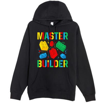 Master Builder Building Blocks Brick Toy Master Builder Premium Pullover Hoodie