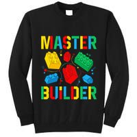 Master Builder Building Blocks Brick Toy Master Builder Tall Sweatshirt