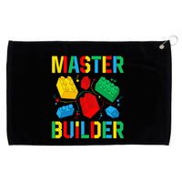 Master Builder Building Blocks Brick Toy Master Builder Grommeted Golf Towel