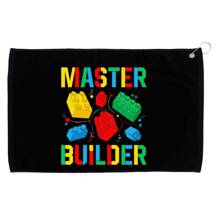 Master Builder Building Blocks Brick Toy Master Builder Grommeted Golf Towel