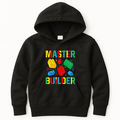 Master Builder Building Blocks Brick Toy Master Builder Kids Hoodie