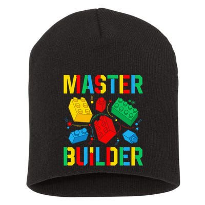 Master Builder Building Blocks Brick Toy Master Builder Short Acrylic Beanie