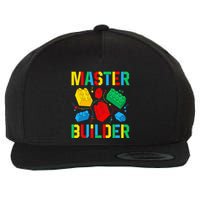 Master Builder Building Blocks Brick Toy Master Builder Wool Snapback Cap