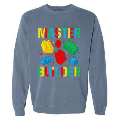 Master Builder Building Blocks Brick Toy Master Builder Garment-Dyed Sweatshirt