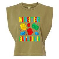 Master Builder Building Blocks Brick Toy Master Builder Garment-Dyed Women's Muscle Tee