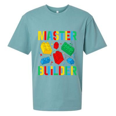 Master Builder Building Blocks Brick Toy Master Builder Sueded Cloud Jersey T-Shirt