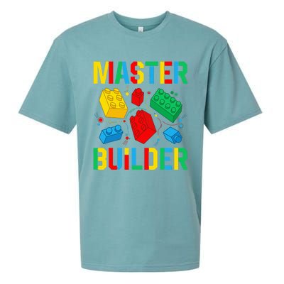 Master Builder Building Blocks Brick Toy Master Builder Sueded Cloud Jersey T-Shirt