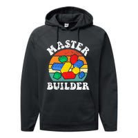 Master Builder Building Blocks Brick Toy Master Builder Performance Fleece Hoodie