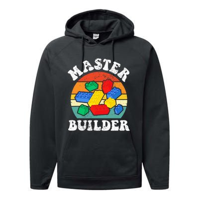 Master Builder Building Blocks Brick Toy Master Builder Performance Fleece Hoodie