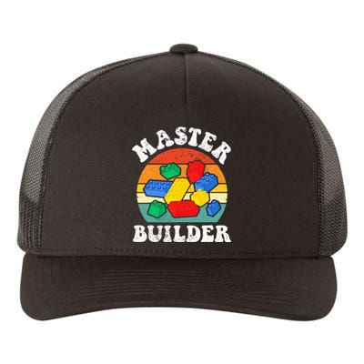 Master Builder Building Blocks Brick Toy Master Builder Yupoong Adult 5-Panel Trucker Hat