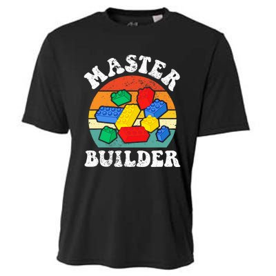 Master Builder Building Blocks Brick Toy Master Builder Cooling Performance Crew T-Shirt