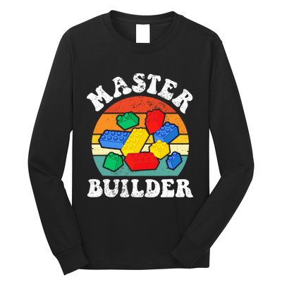 Master Builder Building Blocks Brick Toy Master Builder Long Sleeve Shirt