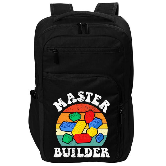 Master Builder Building Blocks Brick Toy Master Builder Impact Tech Backpack