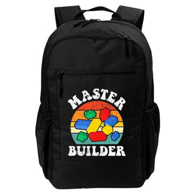 Master Builder Building Blocks Brick Toy Master Builder Daily Commute Backpack