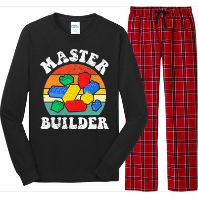 Master Builder Building Blocks Brick Toy Master Builder Long Sleeve Pajama Set