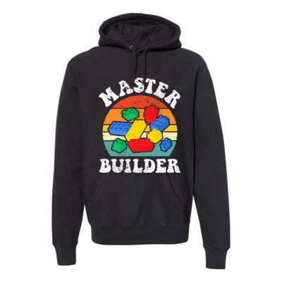 Master Builder Building Blocks Brick Toy Master Builder Premium Hoodie