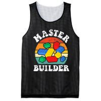 Master Builder Building Blocks Brick Toy Master Builder Mesh Reversible Basketball Jersey Tank