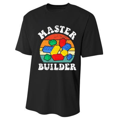 Master Builder Building Blocks Brick Toy Master Builder Performance Sprint T-Shirt