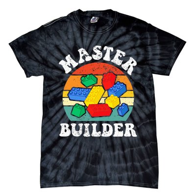 Master Builder Building Blocks Brick Toy Master Builder Tie-Dye T-Shirt