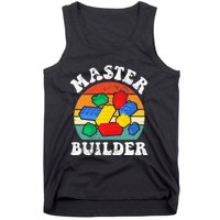 Master Builder Building Blocks Brick Toy Master Builder Tank Top