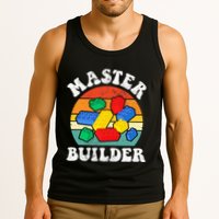 Master Builder Building Blocks Brick Toy Master Builder Tank Top