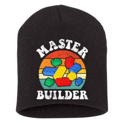 Master Builder Building Blocks Brick Toy Master Builder Short Acrylic Beanie